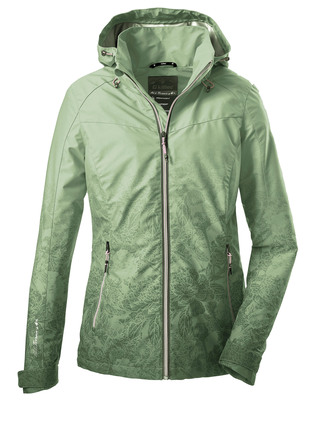 Modische Damen-Softshell-Jacke mit abnehmbarer Kapuze