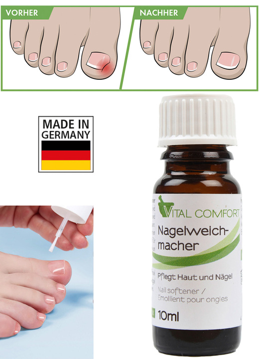 Maniküre & Pediküre - Nagelweichmacher, in Farbe  Ansicht 1