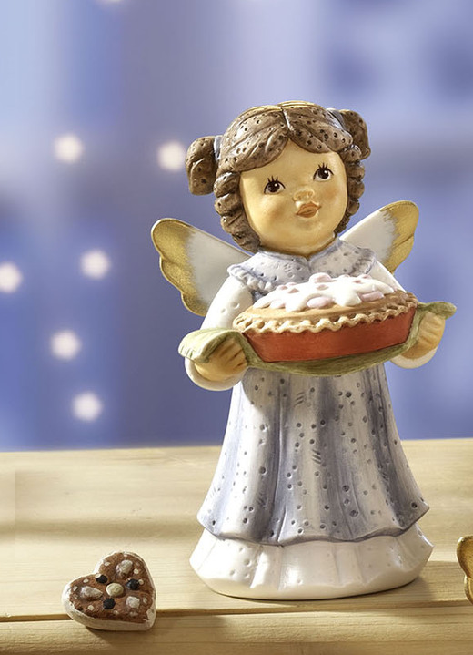 - Lebkuchenbäckerei aus der «Nina & Marco»-Serie, in Farbe BLAU, in Ausführung Engel mit Kuchen Ansicht 1