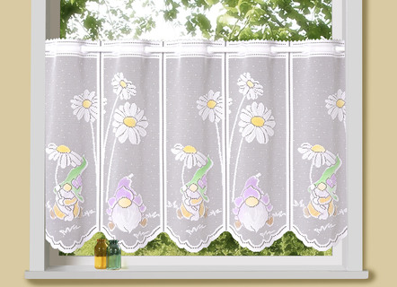 Kurzstore "Wichtel mit Blumen"
