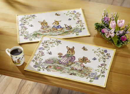 Tolle Platzdeckchen aus dem Hause «Villeroy & Boch»