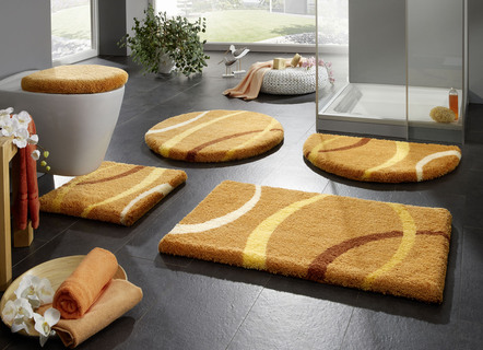 Supersoft Badgarnitur mit Latex-Rückseite von Grund