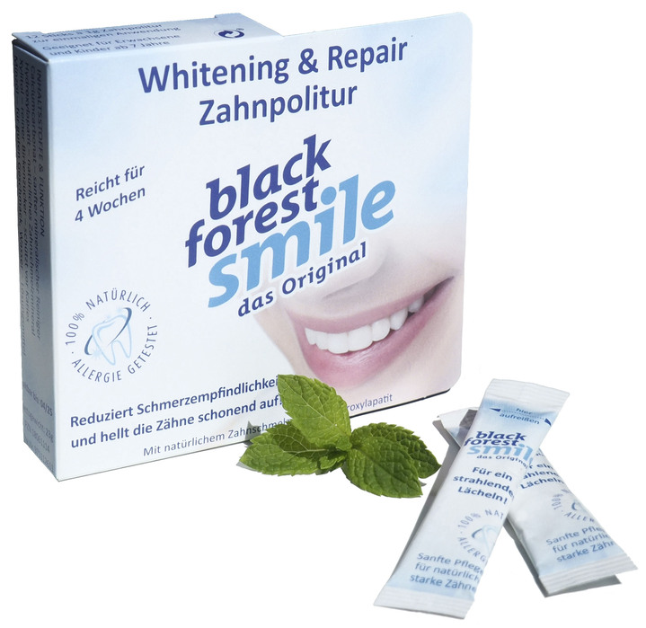 - Black forest smile Zahnpolitur-Pulver, in Farbe WEISS Ansicht 1