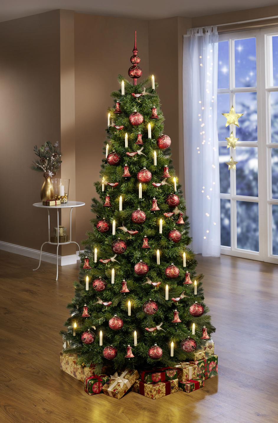 - Weihnachtsbaumkerzen, 15-teilig - Weihnachtsbaumkerzen, 15-teilig, in Farbe CREME, in Ausführung Weihnachtsbaumkerzen, 15-teilig