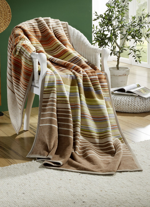 Decken - Schlafdecke, in Farbe GESTREIFT Ansicht 1