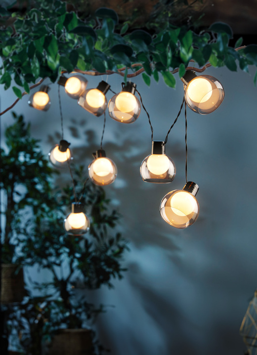 - LED-Solarlichterkette, in Farbe SCHWARZ Ansicht 1