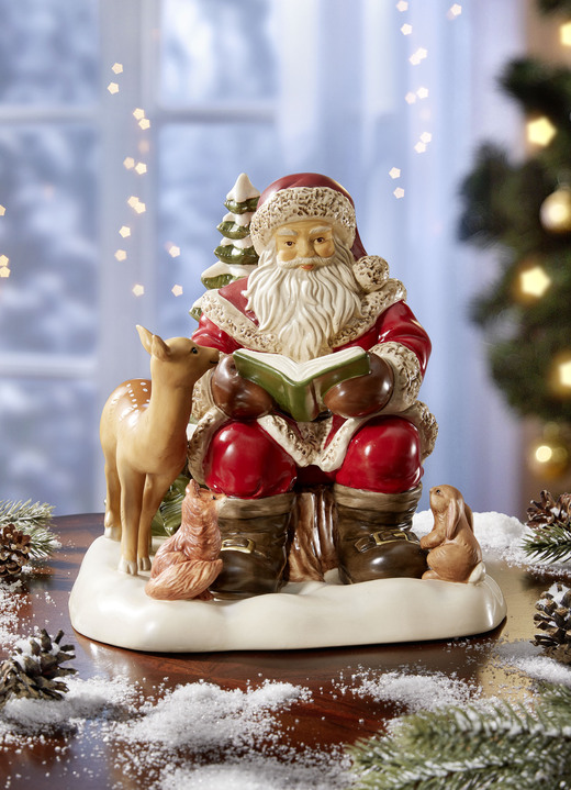 - Goebel Weihnachtsmann aus hochwertigem Feinsteingut, in Farbe BUNT