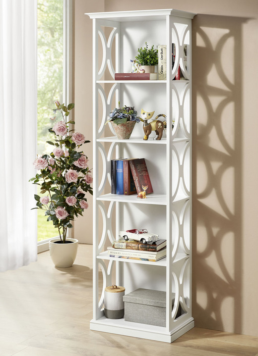 Regale - Regale mit italienischem Charme, in Farbe WEISS, in Ausführung groß Ansicht 1