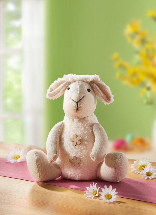Oster-Geschenkideen - Plüsch-Schaf, in Farbe NATUR-BEIGE