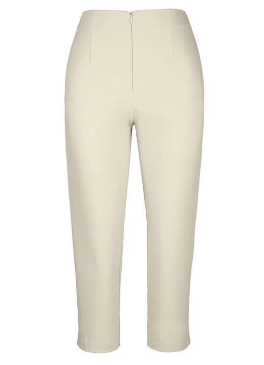 Hosen mit Knopf- und Reissverschluss - Hose in 7/8-Länge , in Größe 038 bis 052, in Farbe SAND Ansicht 1