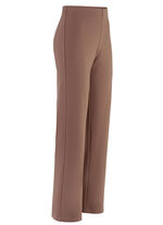 Jerseyhose mit ausgestellter Fußweite COGNAC