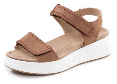 ELENA EDEN, bequeme Damen-Sandalen, Weite H, mit herausnehmbarem Fussbett 