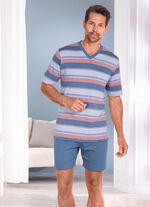 Zweierpack Shortys mit V-Ausschnitt und Brusttasche 