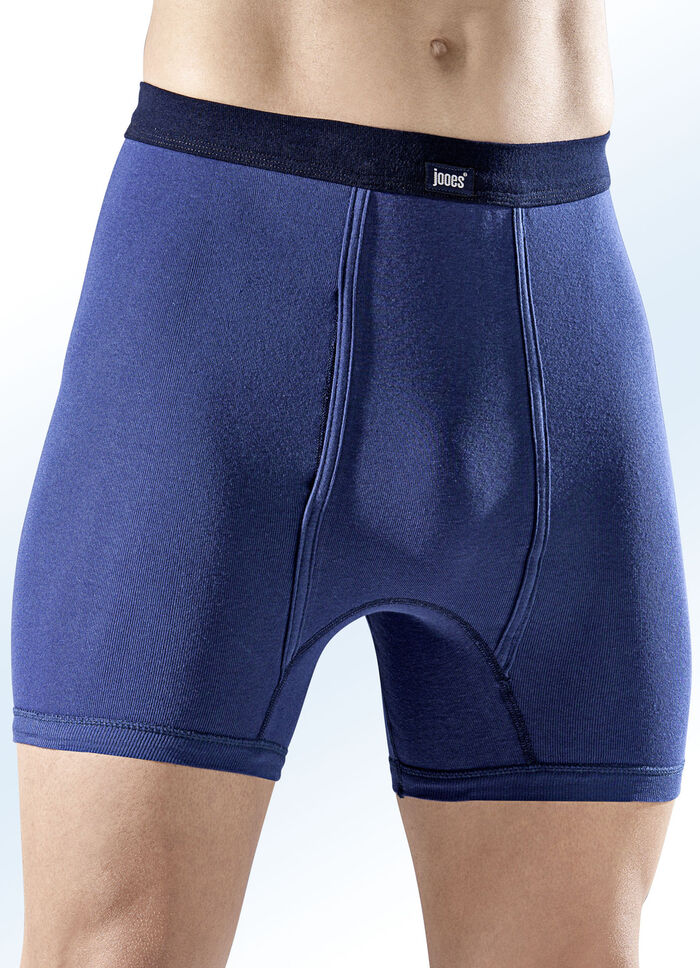 Viererpack Unterhosen, uni 