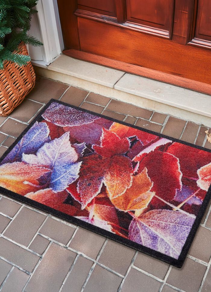 Herbstliche Fussmatte  BUNT