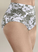 Fünferpack Slips mit Floraldruck 