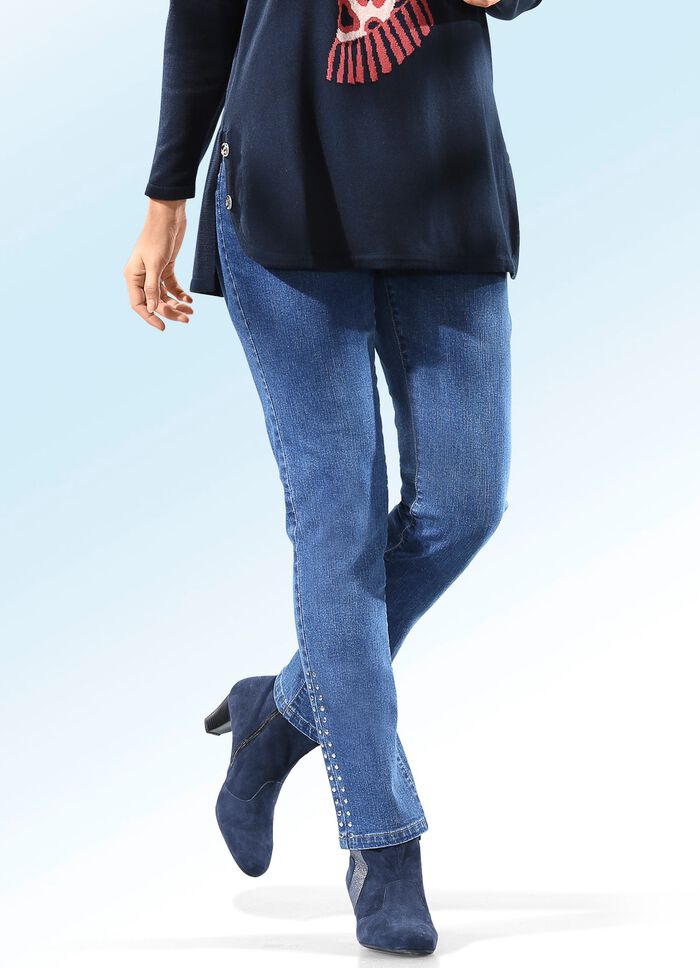 4-Pocket-Jeans in komfortabler Schlupfform 