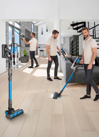 Akku-Zyklon-Handstaubsauger mit kraftvollem 500-Watt-Motor 