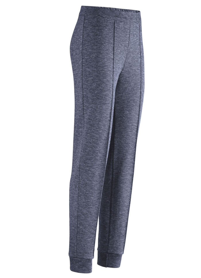 Strickhose BLAU-SCHWARZ