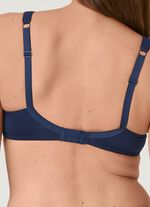  Naturana BH mit Satinblende am D&eacute;collet&eacute; 