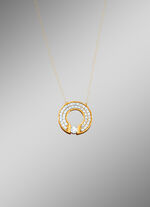 Anhänger mit synth. Zirkonia 