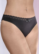 Dreierpack Slips mit Elastikspitze 