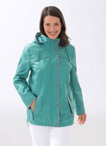 Funktionsjacke mit Rei&szlig;verschluss an den Seitenschlitzen 