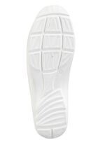 Waldl&auml;ufer, bequeme Damen-Slipper, Weite H, mit herausnehmbarem Fussbett WEISS-BUNT