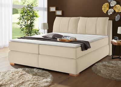 Boxspringbett mit Topper 