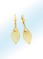 Ohrringe mit synth. Zirkonia 