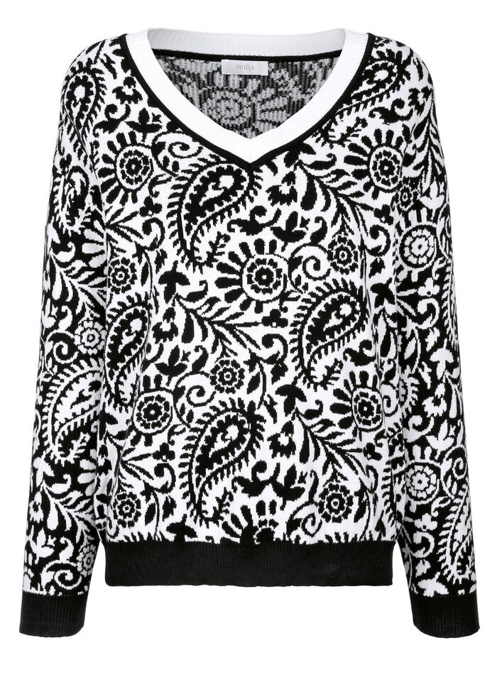 Pullover aus reiner Baumwolle 