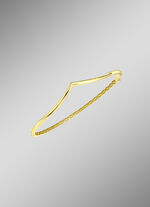 Gl&auml;nzender Armreif aus Gold 