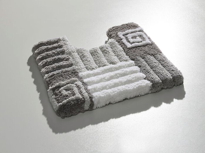 Badteppiche mit rutschhemmender  R&uuml;ckseite 