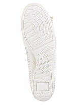 ELENA EDEN Slipper mit seitlichen Gummizügen WEISS