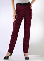 Hose in angesagter Tierfell-Dessinierung 