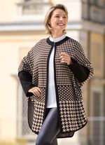 Poncho in offener Form 