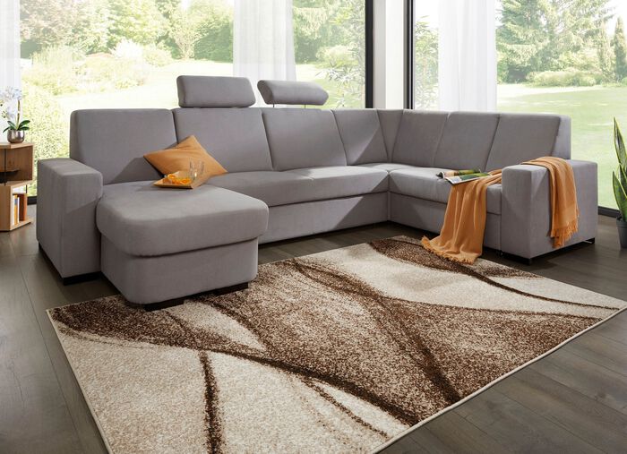 Wohnlandschaft mit Bettfunktion 