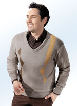 Herrlicher Pullover mit V-Ausschnitt