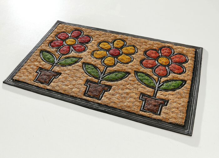 Fussmatte aus 100% Kokos  