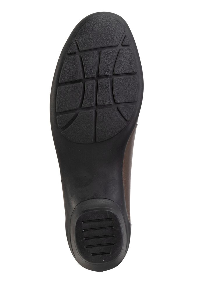 ELENA EDEN, stilvolle Damen-Pumps, Weite H, mit herausnehmbarem Fussbett ANTIKBRONZE