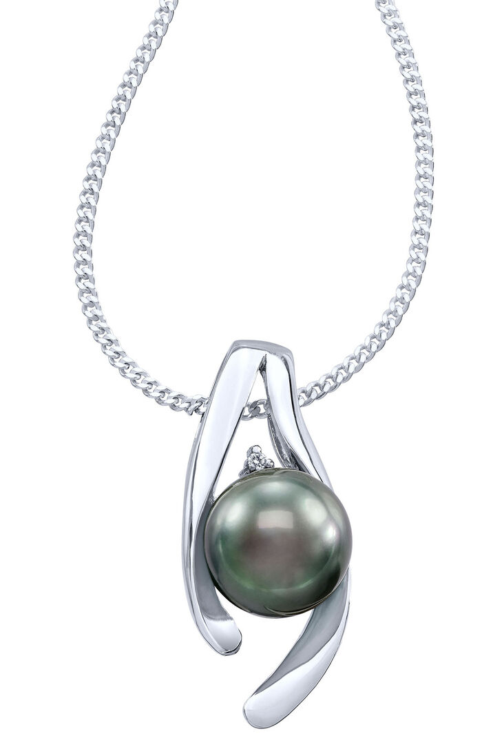 Anhänger mit Tahiti-Zuchtperle 