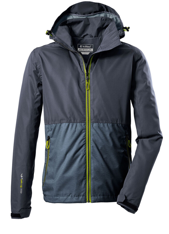 Herren-Funktionsjacke von Killtec® mit abnehmbarer Kapuze DUNKELNAVY