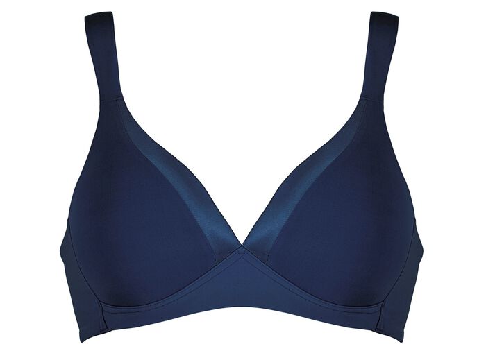  Naturana BH mit Satinblende am D&eacute;collet&eacute; 