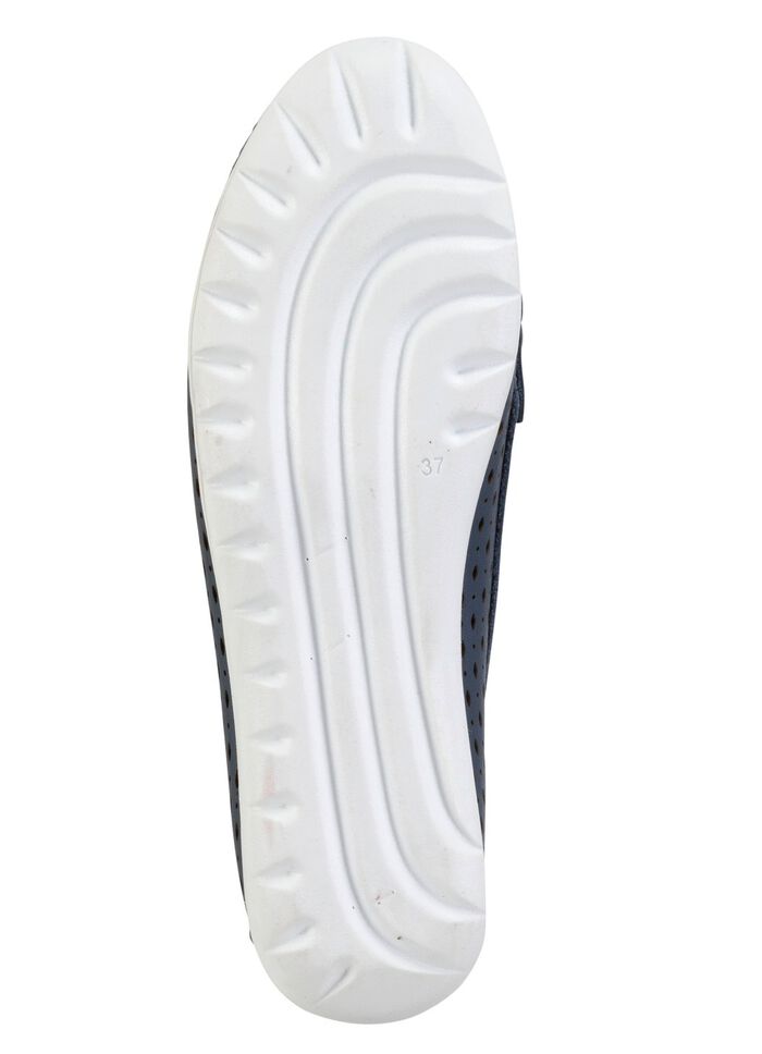 Gemini Slipper aus Nappaleder mit Lederspange 