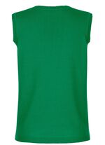 Stricktop aus reiner Baumwolle GR&Uuml;N