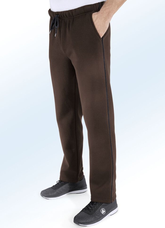 &laquo;Plantier&raquo;-Freizeithose DUNKELBRAUN