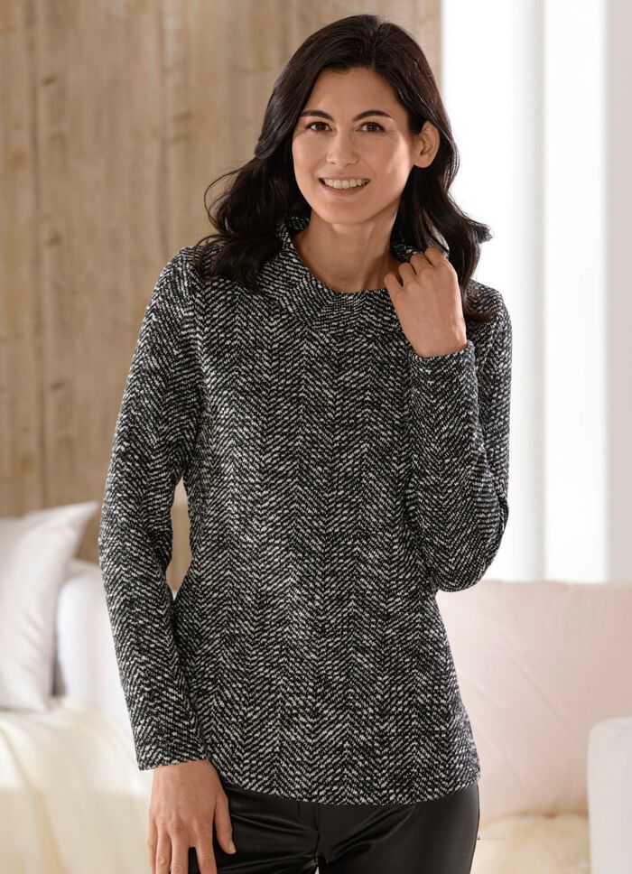 Pullover mit Glitzer 