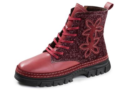 Gemini, modische Damen-Stiefeletten, Winterschuhe, Weite G, mit herausnehmbarem Fussbett 