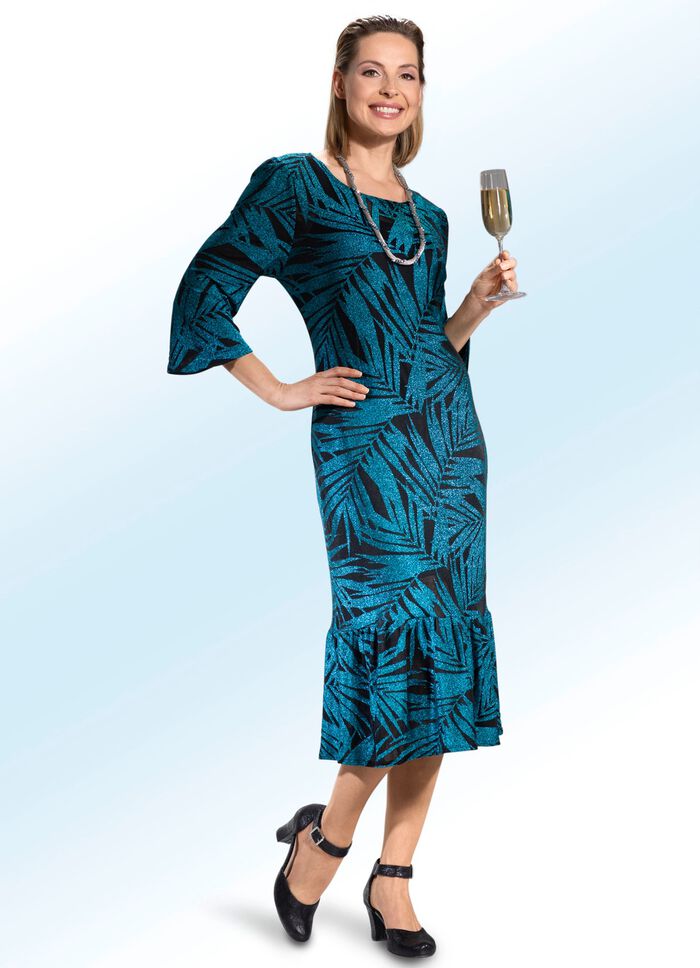 Kleid 2-tlg. in schlupfform 