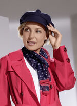 Schal mit Ankermotiven 